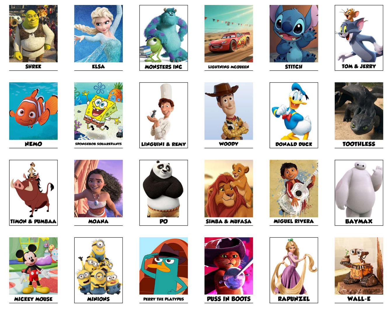 Animation Characters pack