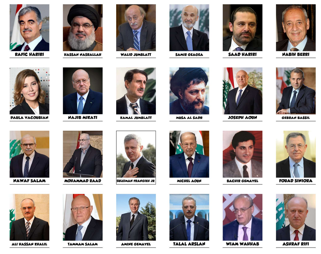 Politicians (LEB) pack