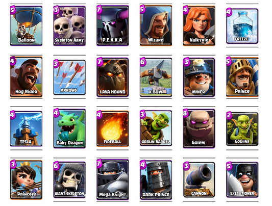 Clash Royale Cards pack
