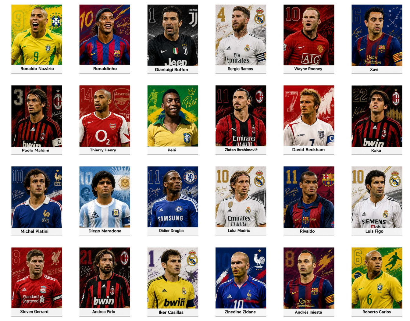 Football Legends pack