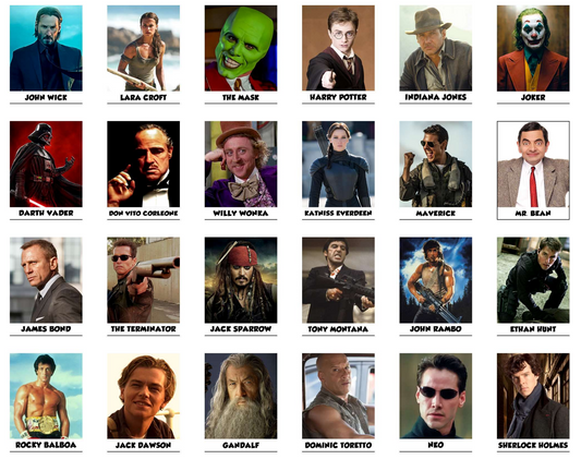 Movie Characters pack