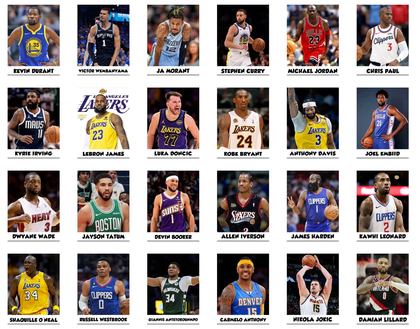 NBA Stars pack