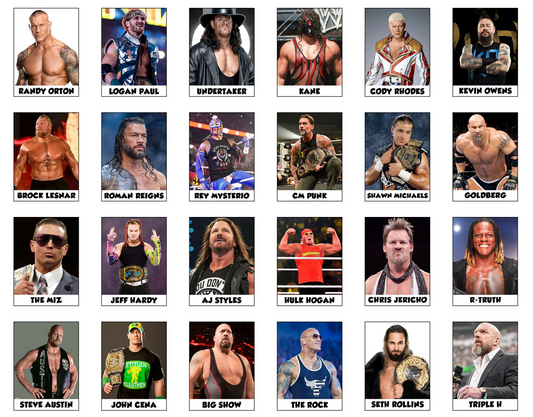 WWE Superstars pack